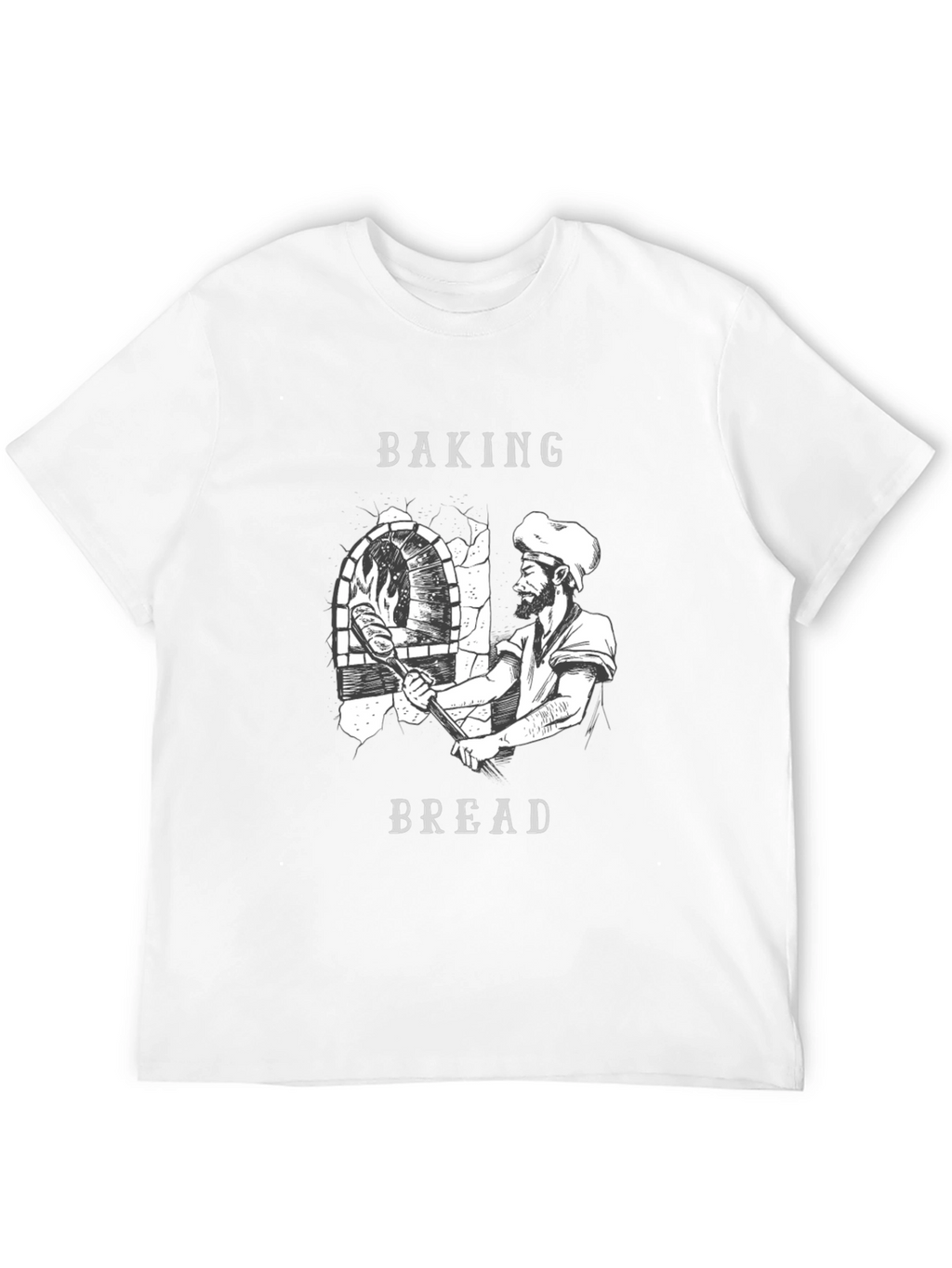 Baking Bread Graphic T-Shirt - Bakers Tee