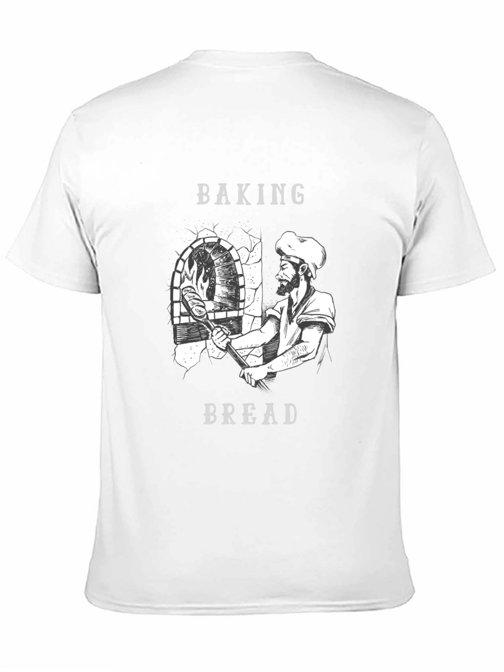 Baking Bread Graphic T-Shirt - Bakers Tee