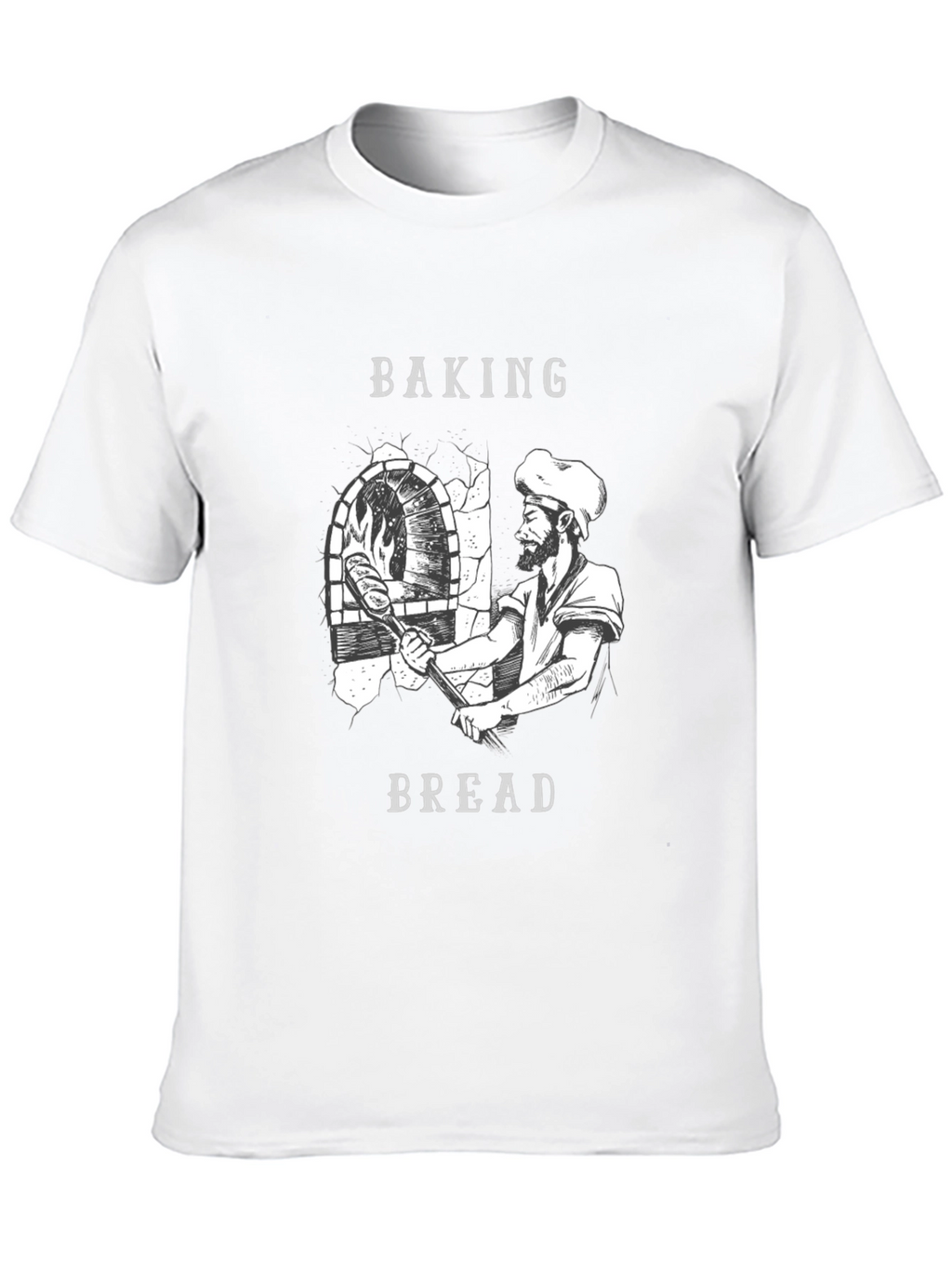 Baking Bread Graphic T-Shirt - Bakers Tee
