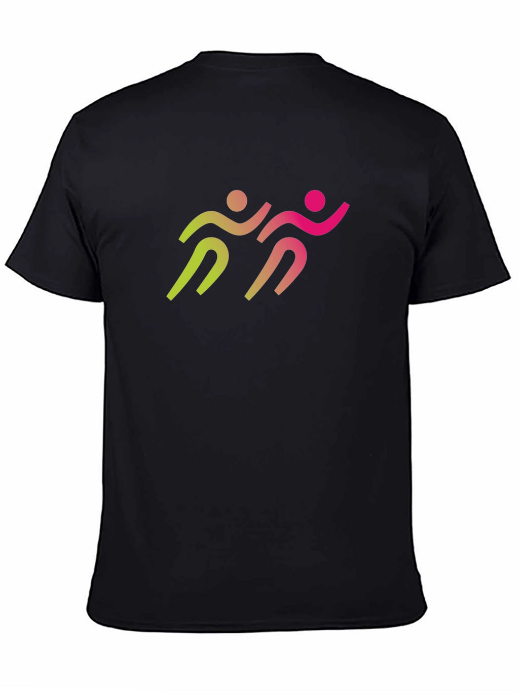 Runner Graphic Tee - Black Cotton Blend