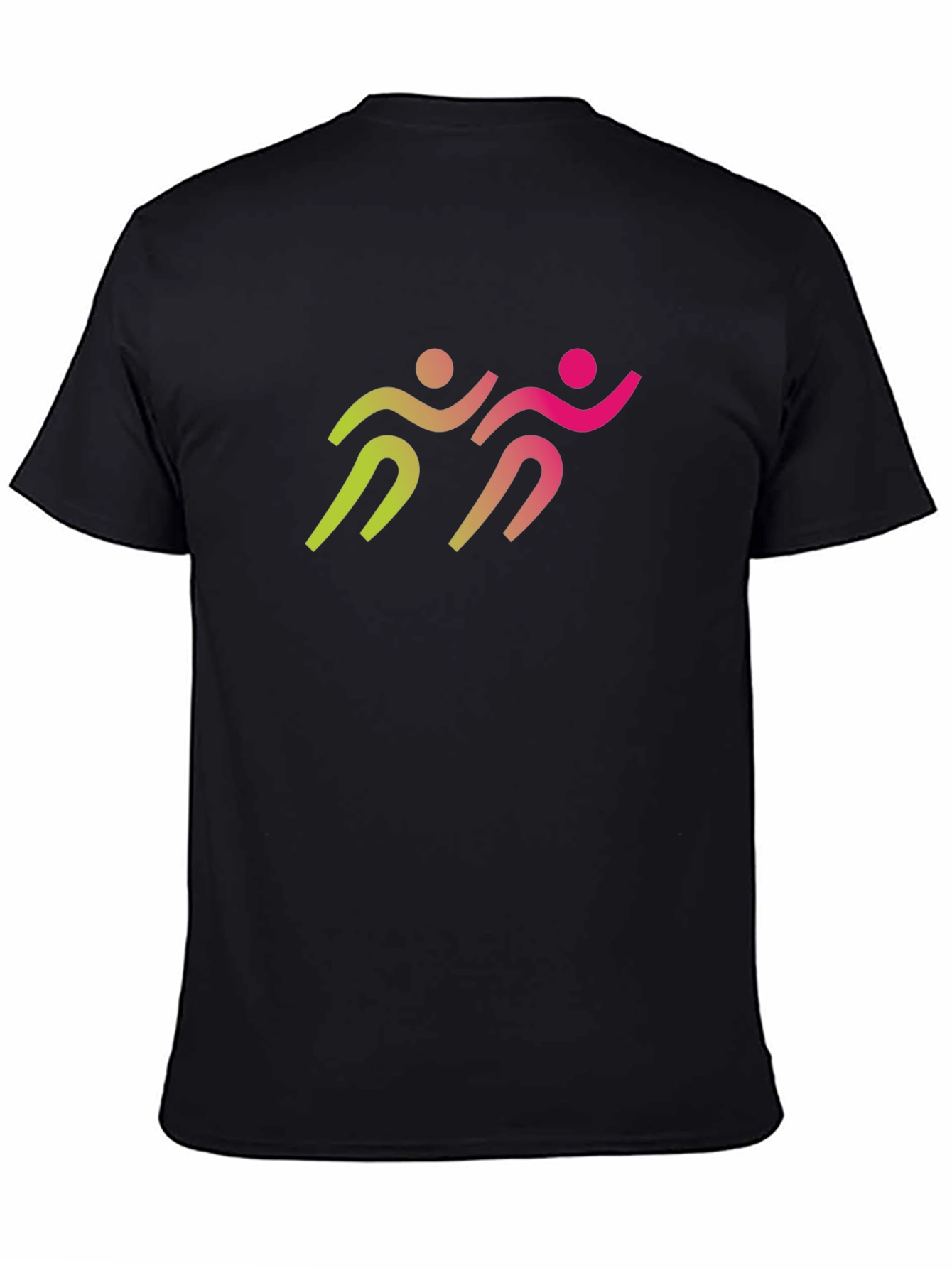Runner Graphic Tee - Black Cotton Blend