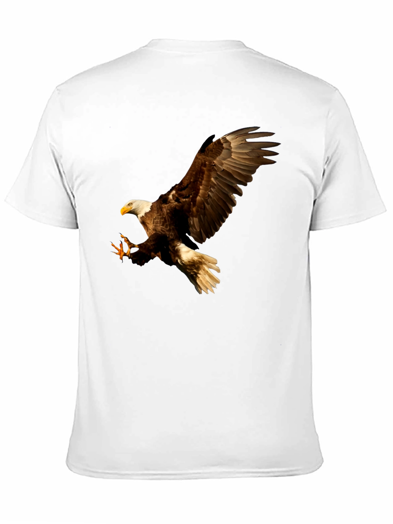 Eagle Print Black T-Shirt