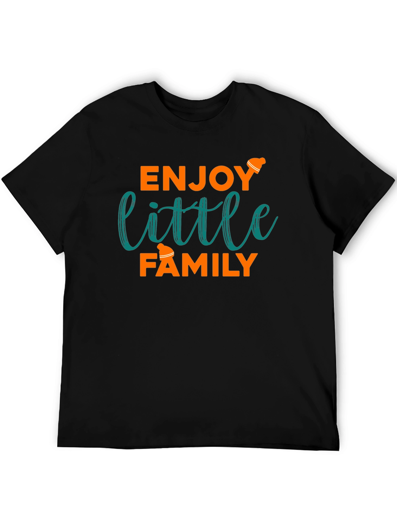 Enjoy Little Family Graphic T-Shirt