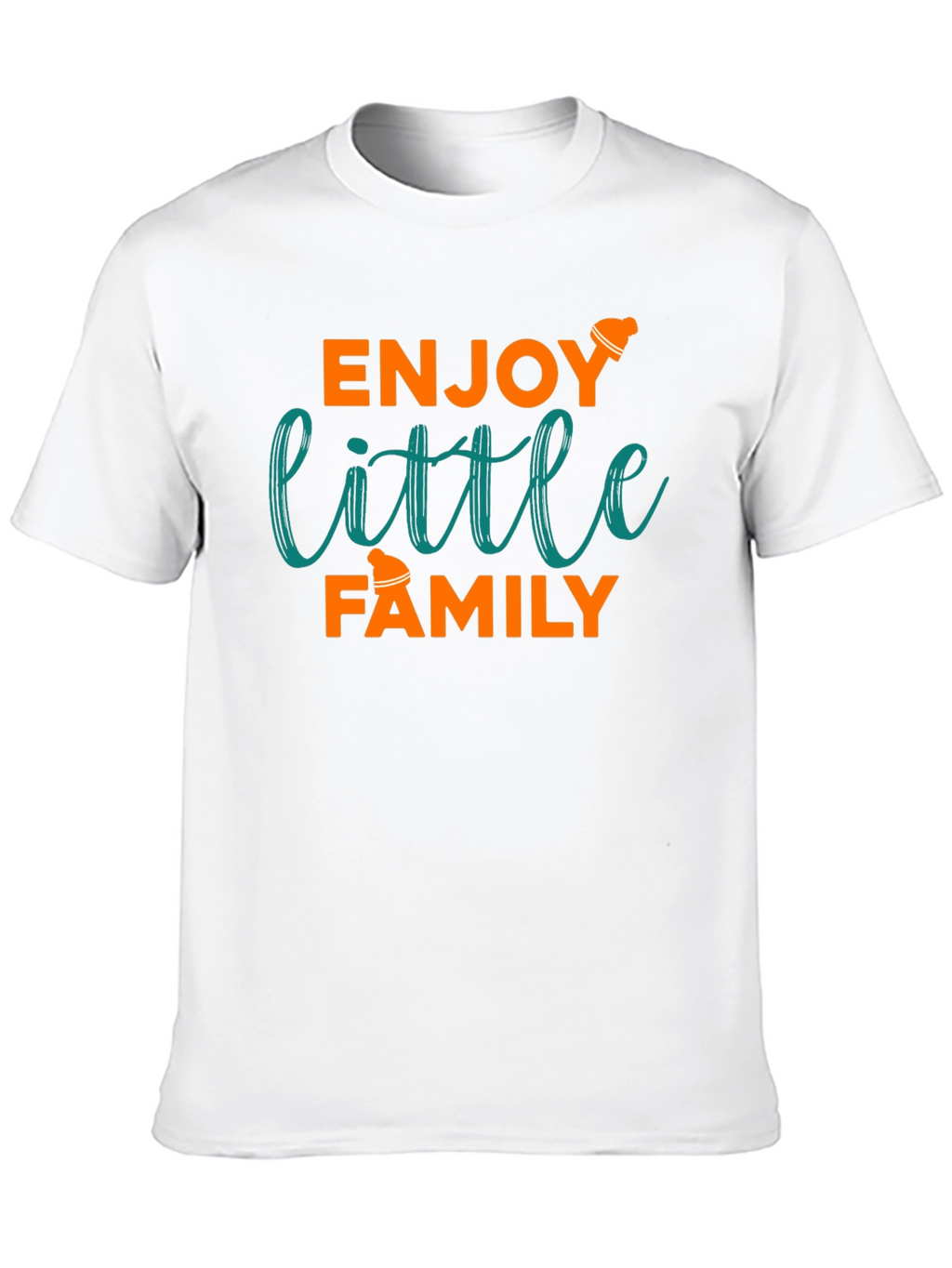 Enjoy Little Family Graphic T-Shirt