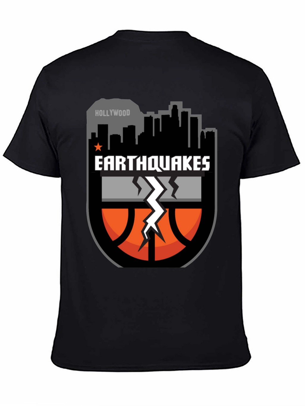 Earthquakes Basketball Graphic T-Shirt