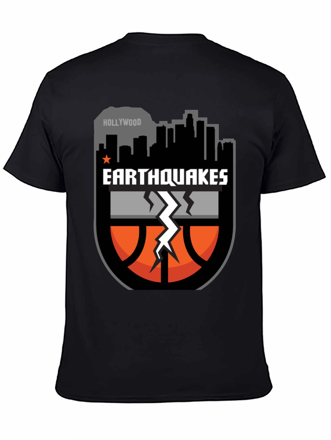 Earthquakes Basketball Graphic T-Shirt