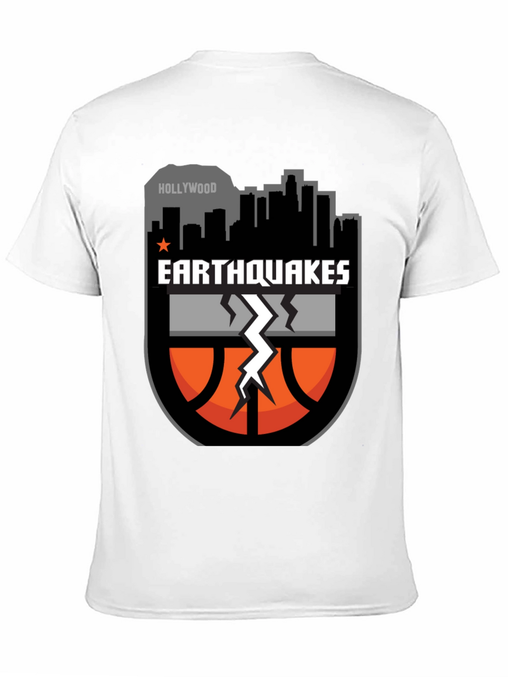 Earthquakes Basketball Graphic T-Shirt