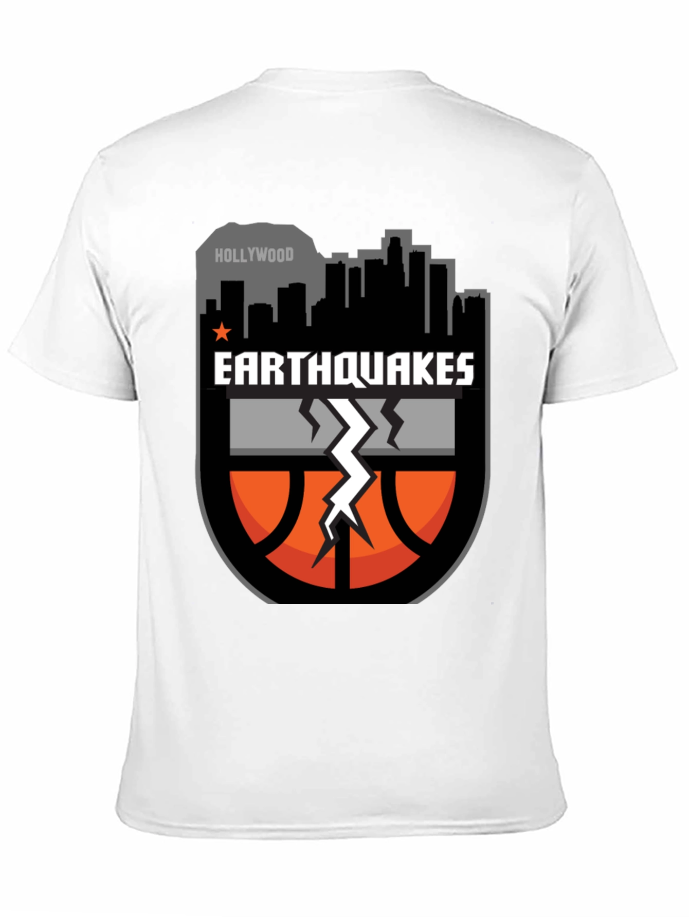 Earthquakes Basketball Graphic T-Shirt