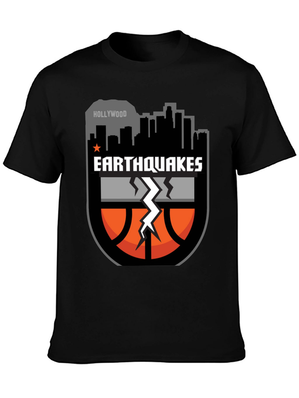 Earthquakes Basketball Graphic T-Shirt