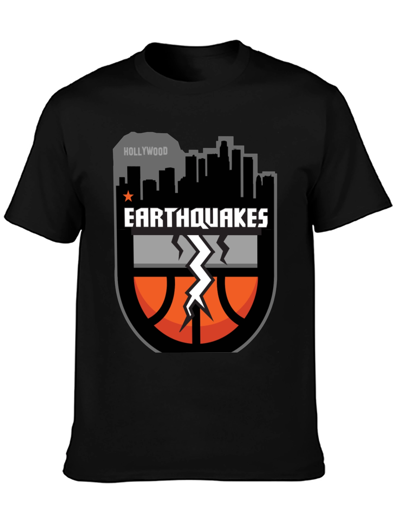 Earthquakes Basketball Graphic T-Shirt