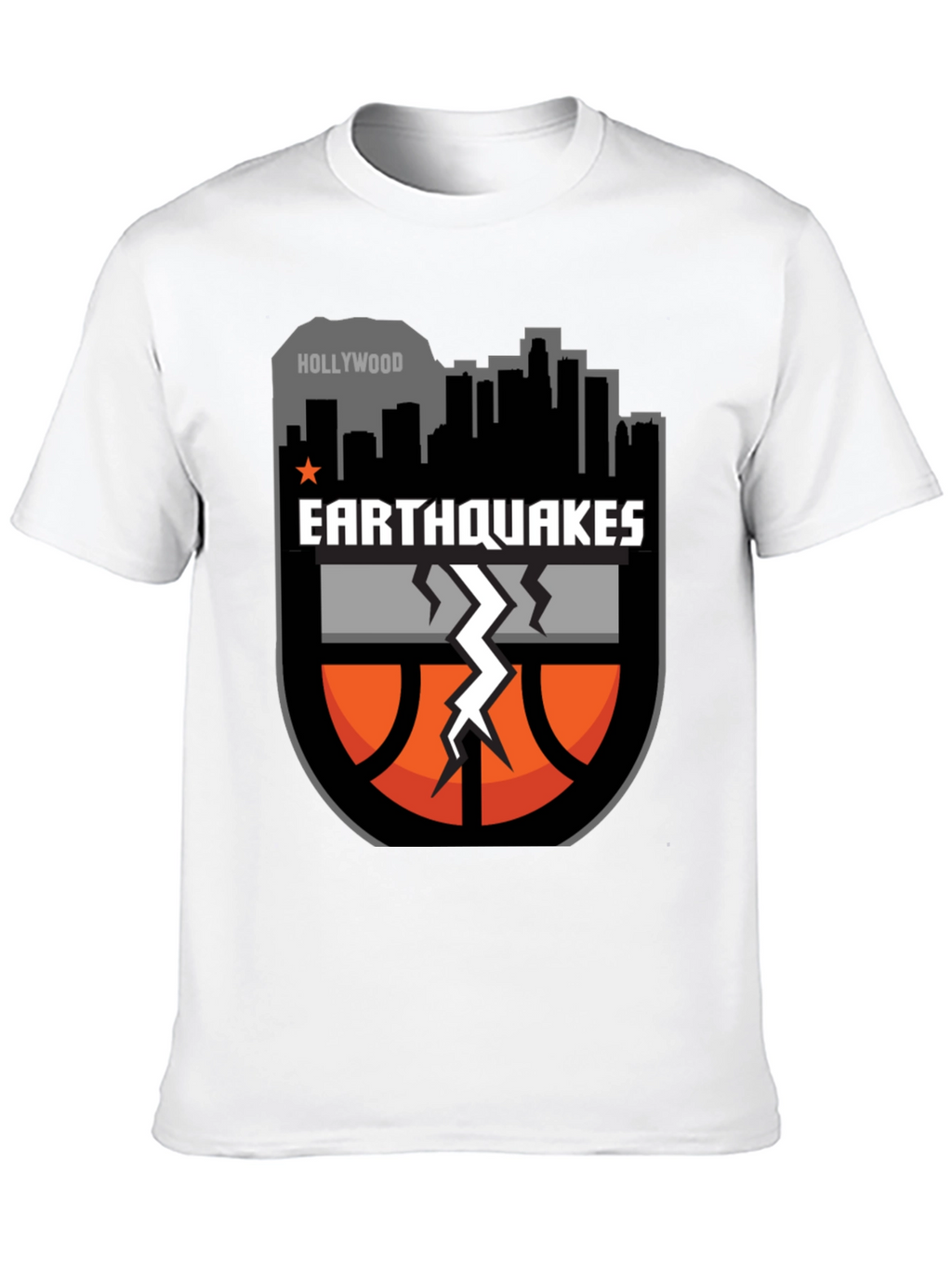 Earthquakes Basketball Graphic T-Shirt