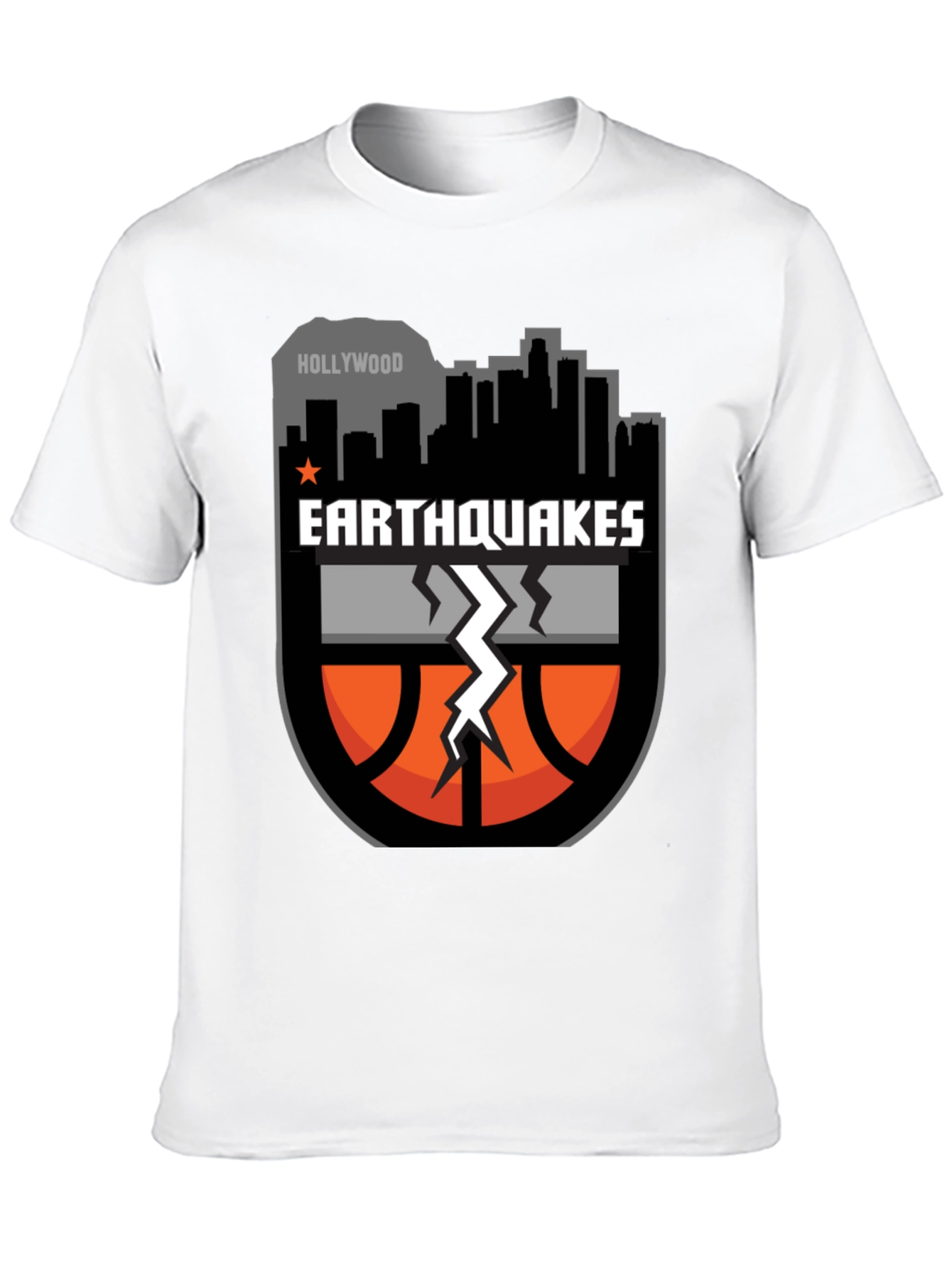 Earthquakes Basketball Graphic T-Shirt