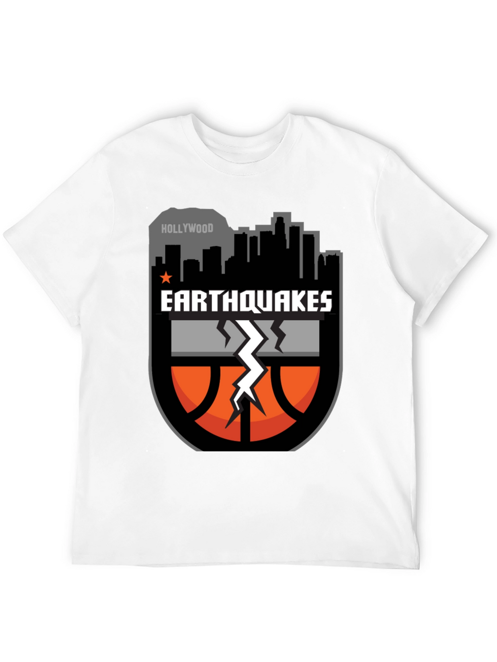 Earthquakes Basketball Graphic T-Shirt