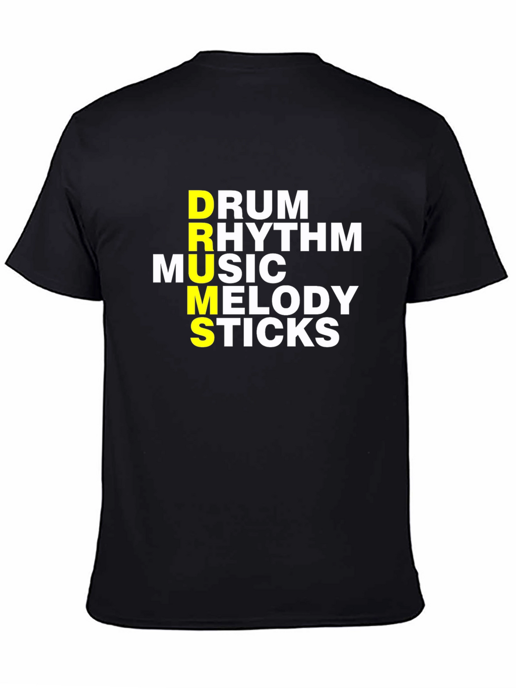 Drum Music Sticks T-Shirt - Musician Tee