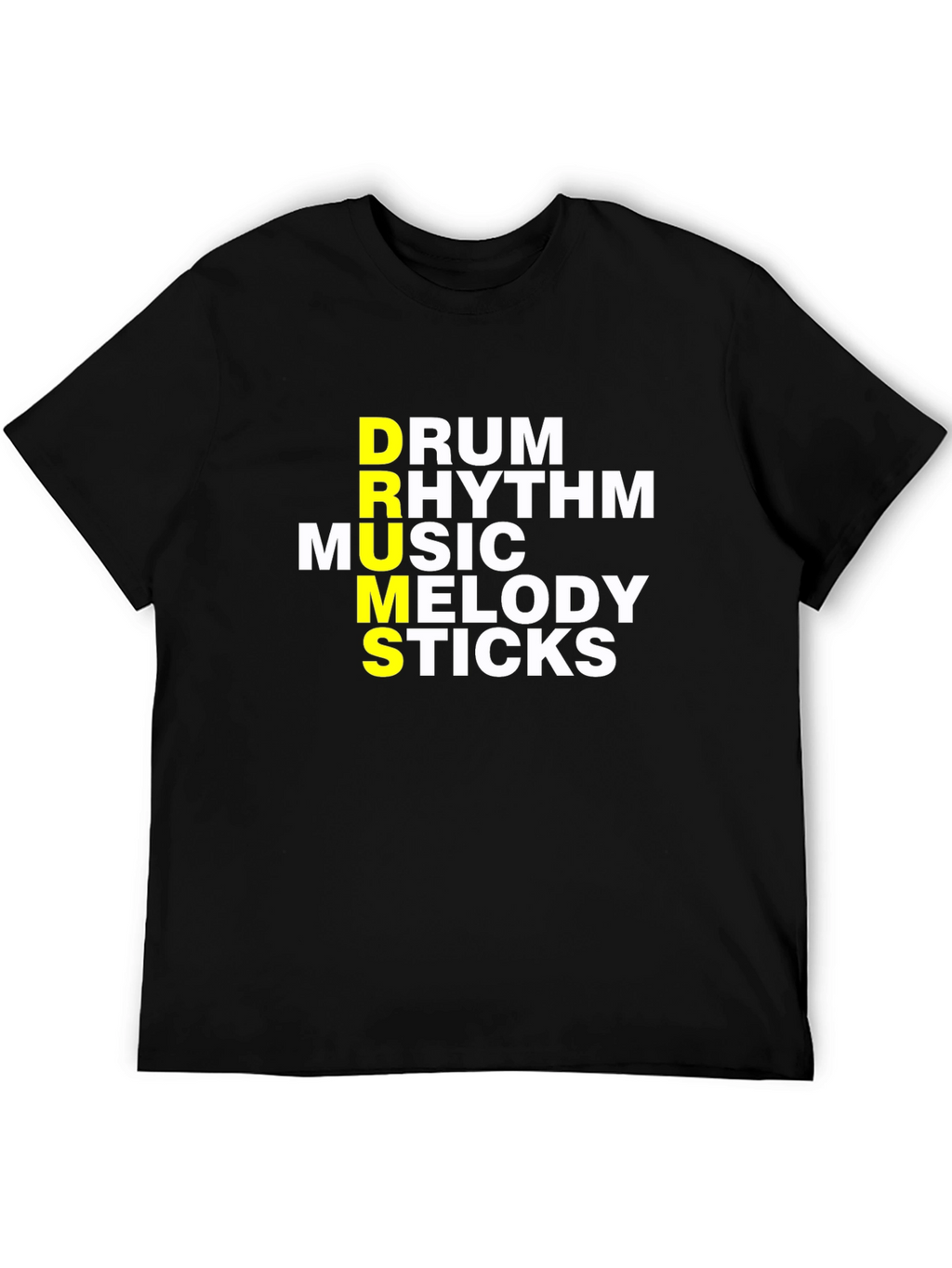 Drum Music Sticks T-Shirt - Musician Tee