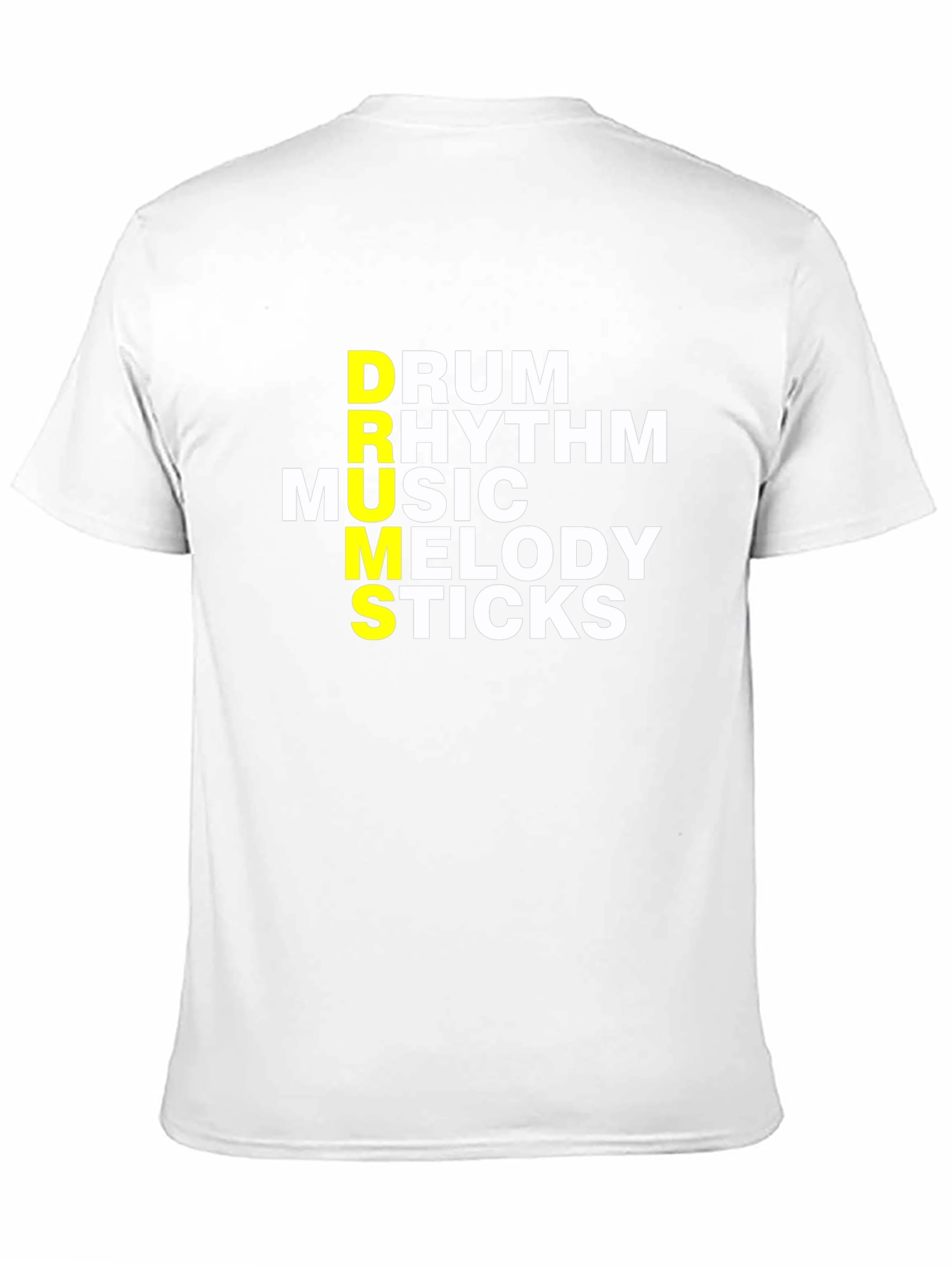 Drum Music Sticks T-Shirt - Musician Tee