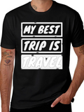 My Best Trip is Travel Graphic T-Shirt