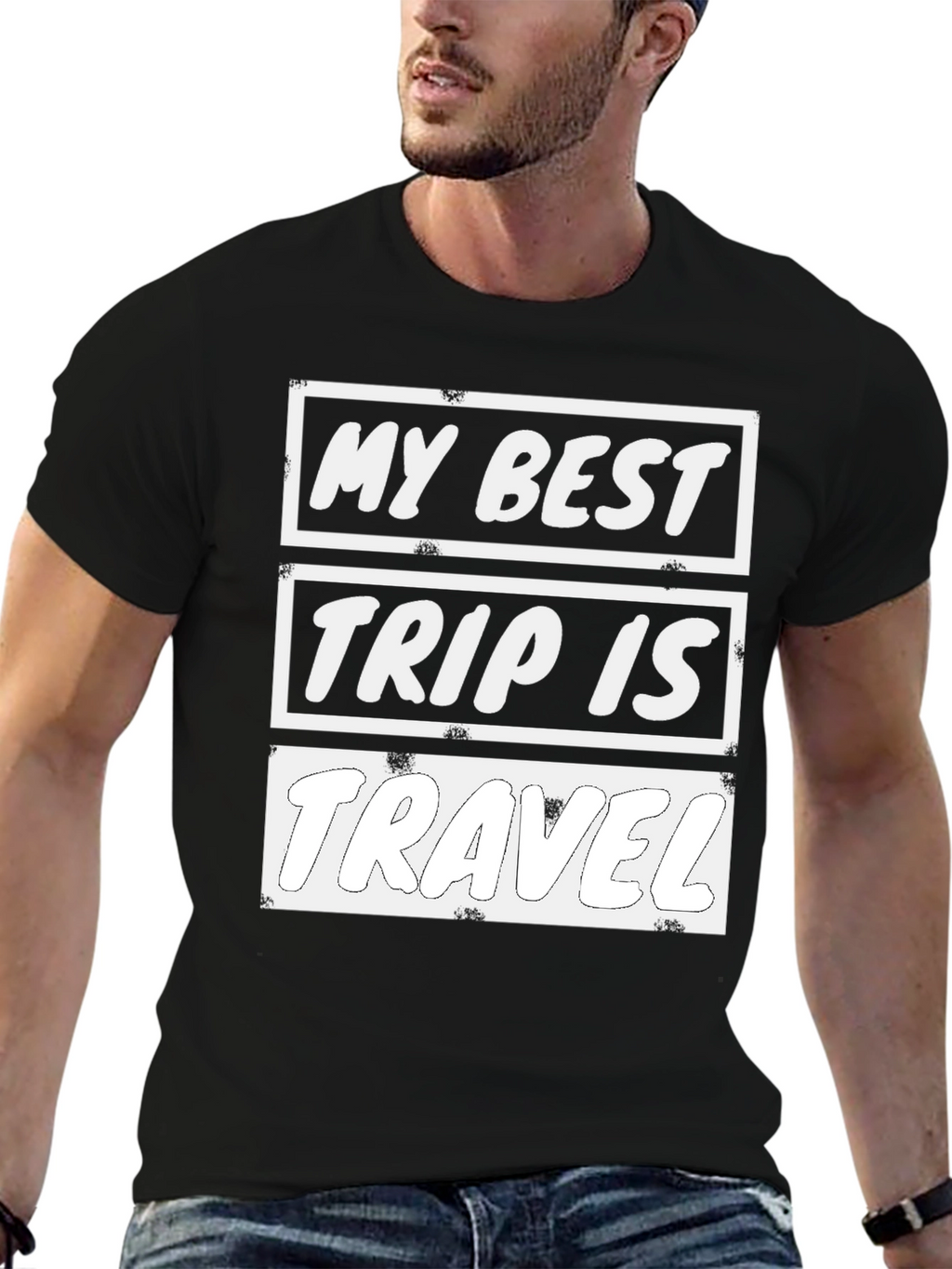 My Best Trip is Travel Graphic T-Shirt