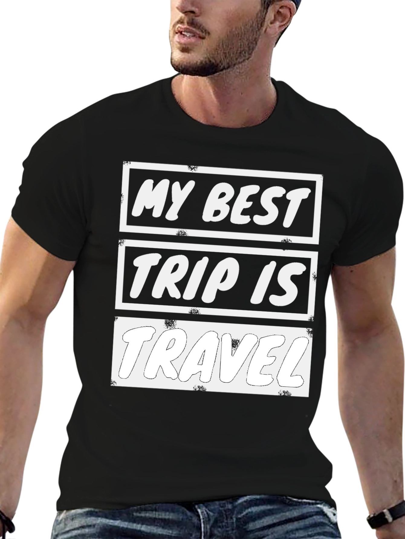 My Best Trip is Travel Graphic T-Shirt