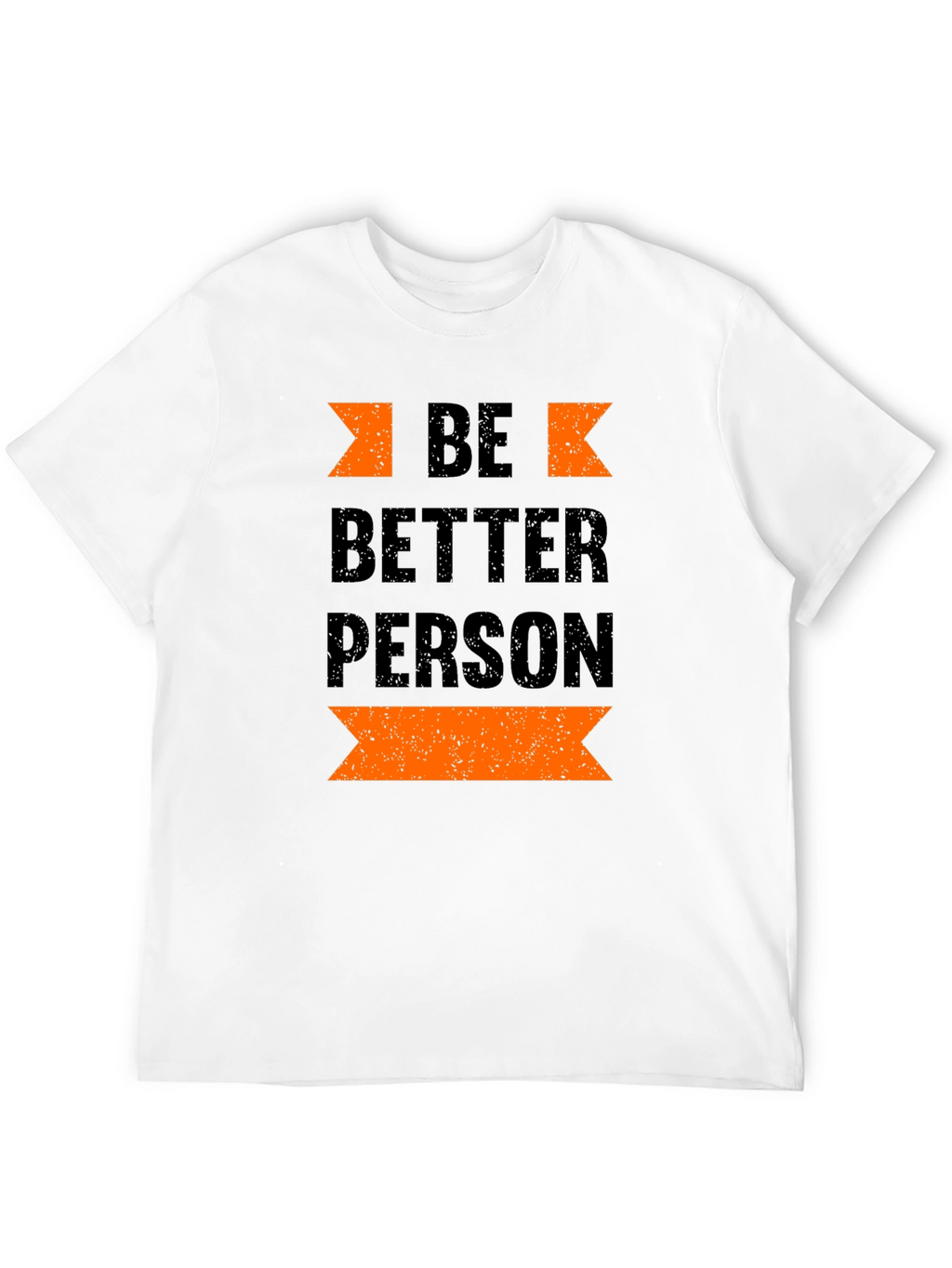 Be Better Person Black Graphic Tee