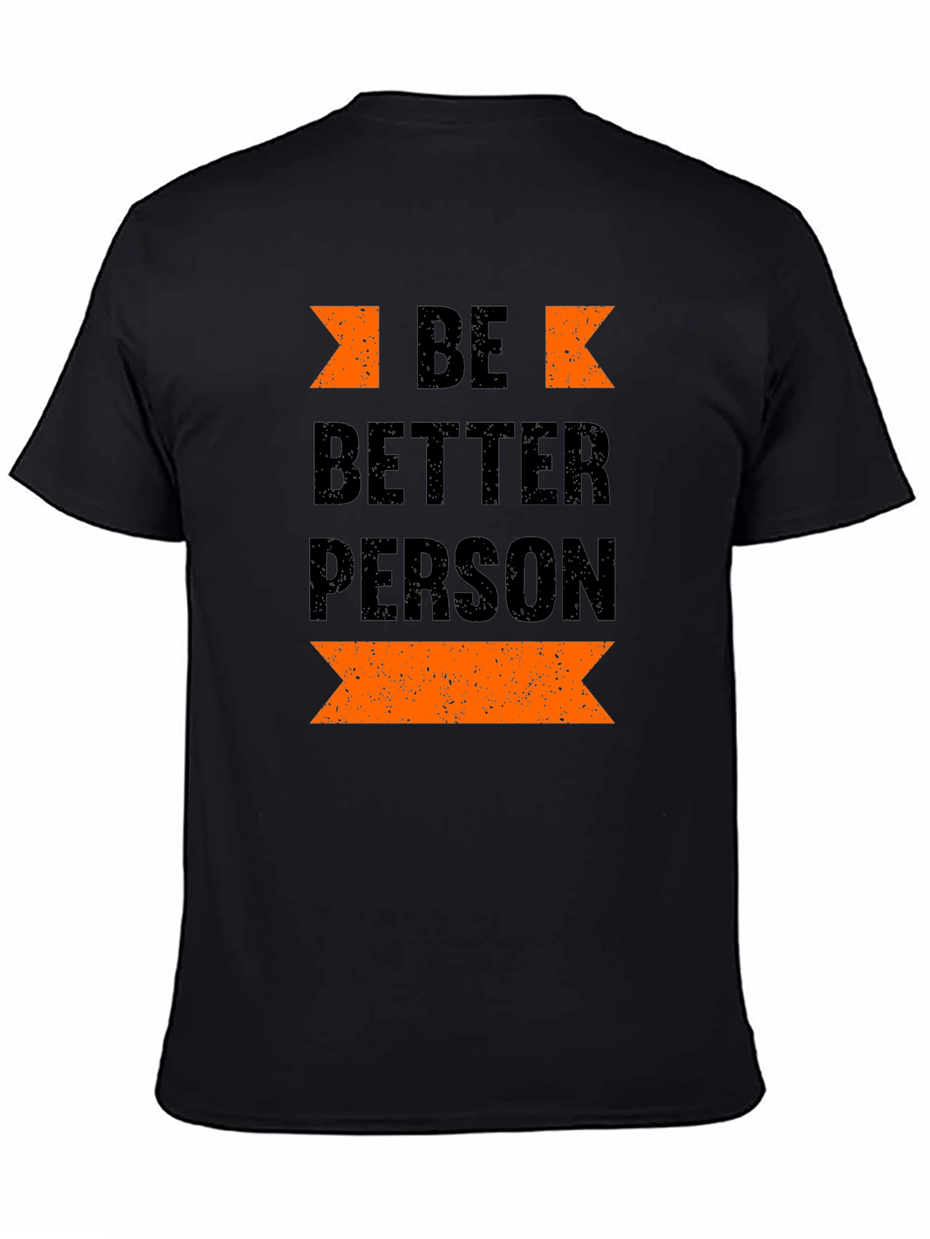 Be Better Person Black Graphic Tee