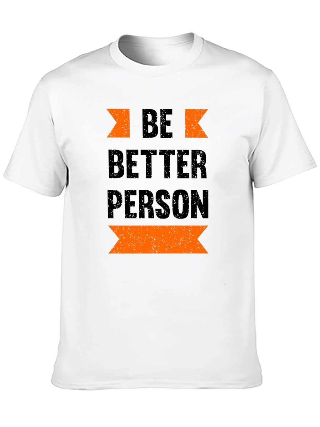 Be Better Person Black Graphic Tee