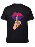 Bisexual Pride Graphic Tee - Shut Up