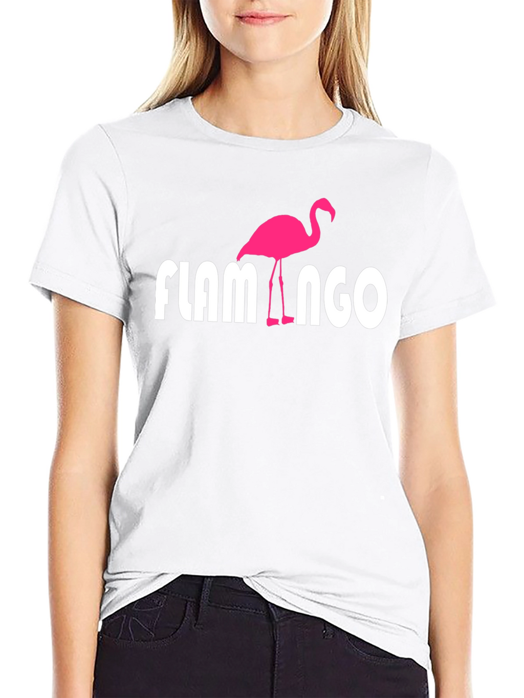 Flamingo Graphic T-Shirt - Fun & Stylish Cotton Tee