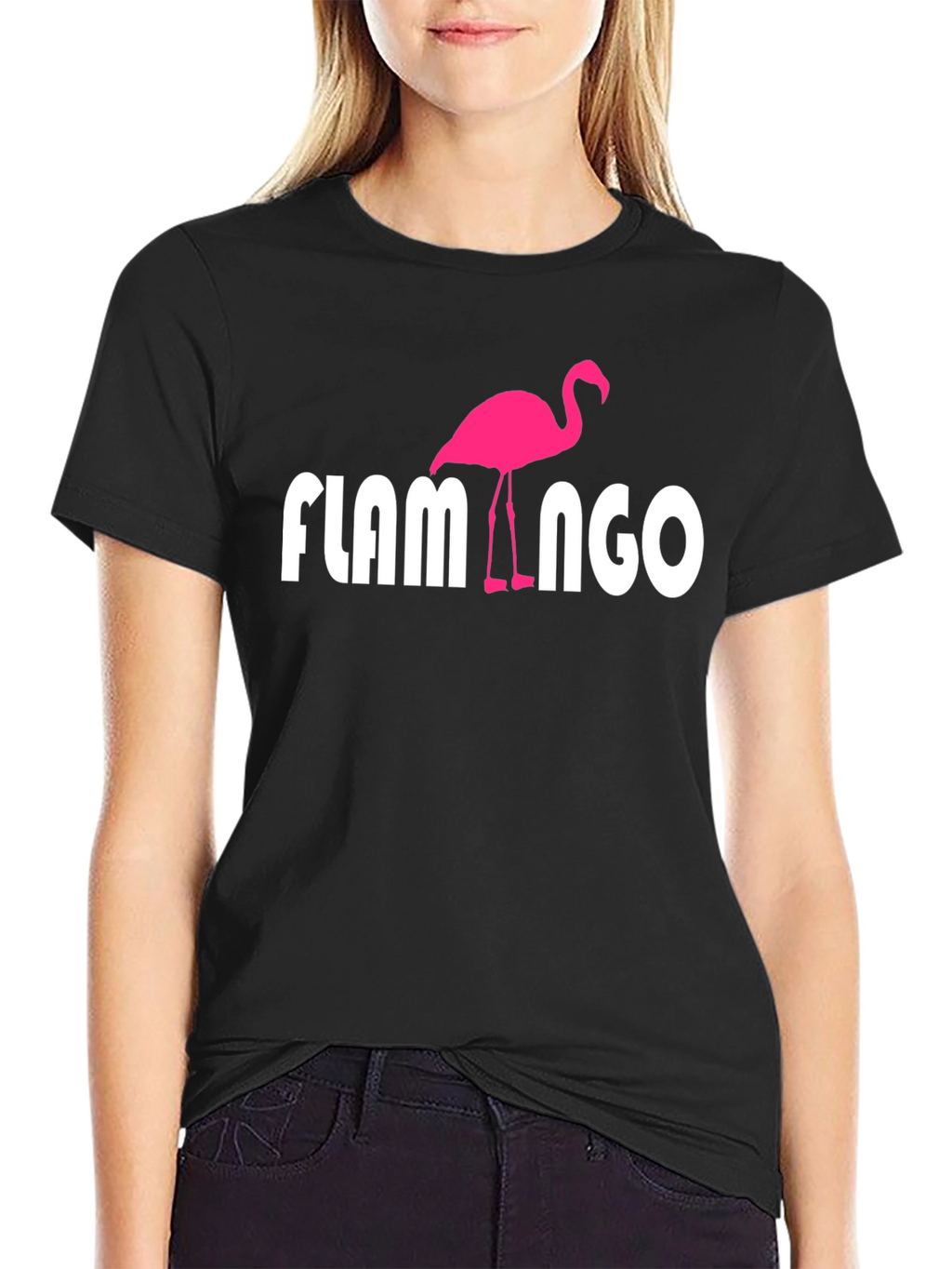 Flamingo Graphic T-Shirt - Fun & Stylish Cotton Tee