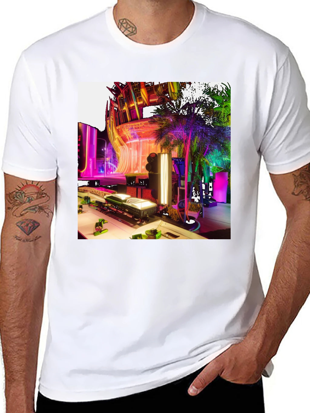 Cyberpunk City T-Shirt