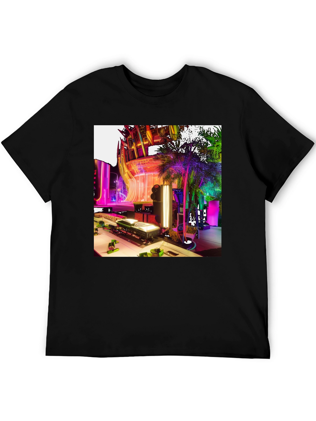 Cyberpunk City T-Shirt