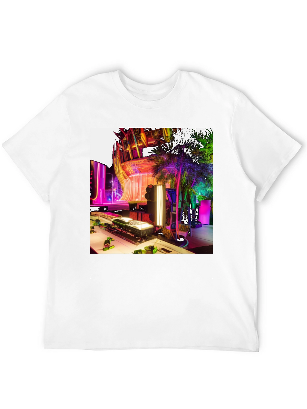 Cyberpunk City T-Shirt