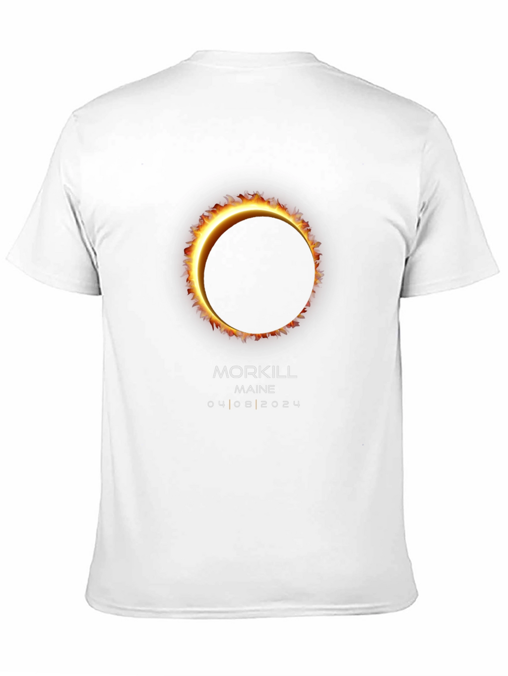 Total Solar Eclipse Morkill Maine 2024 T-Shirt