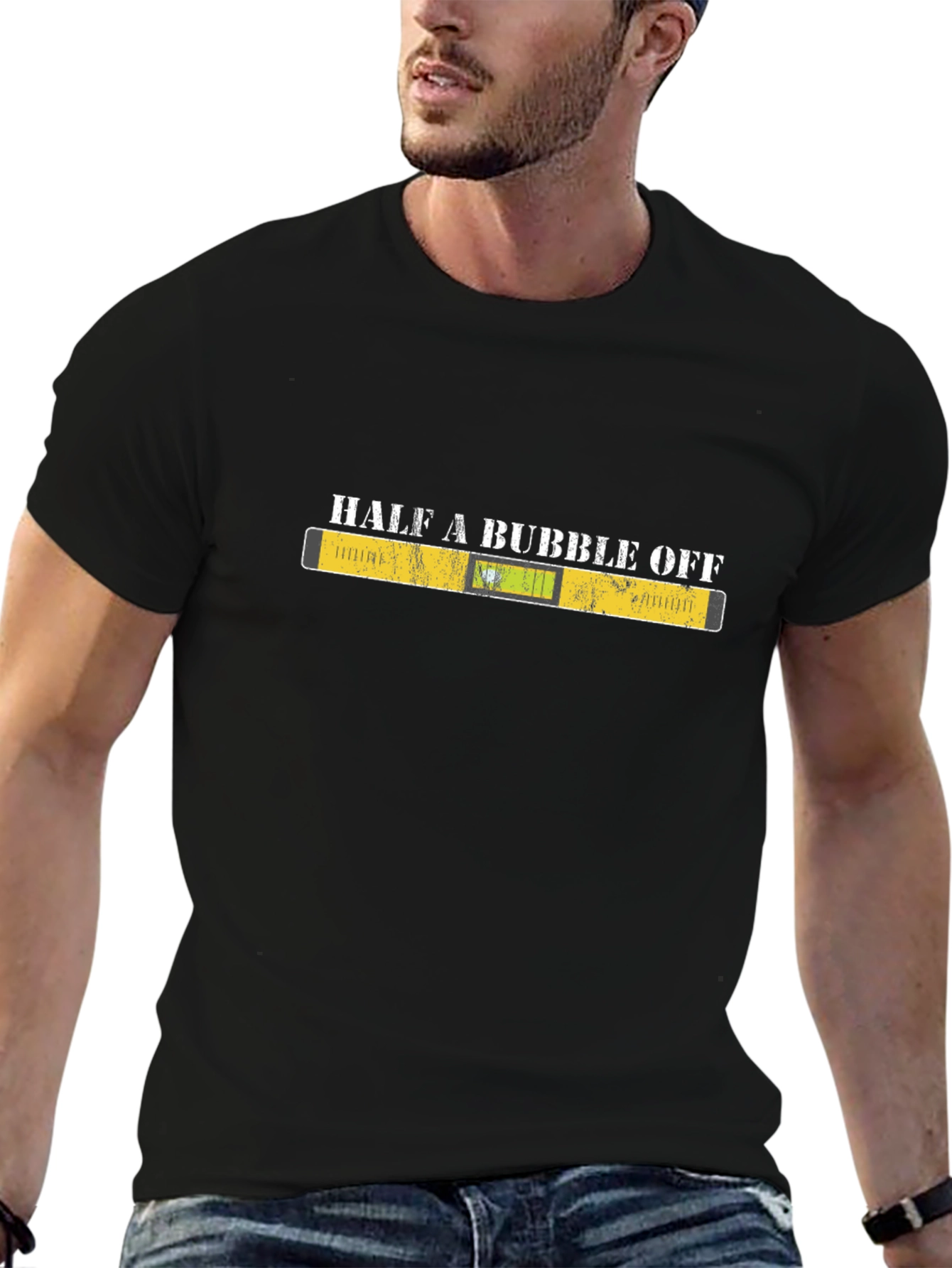 Half A Bubble Off Graphic T-Shirt