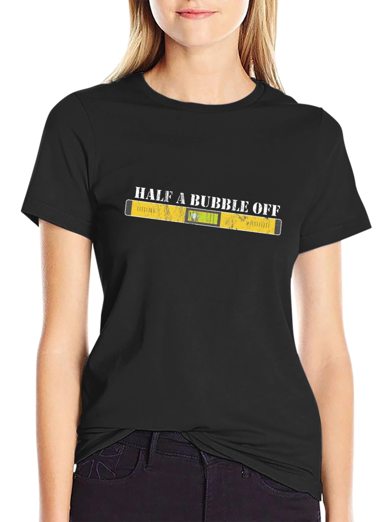 Half A Bubble Off Graphic T-Shirt