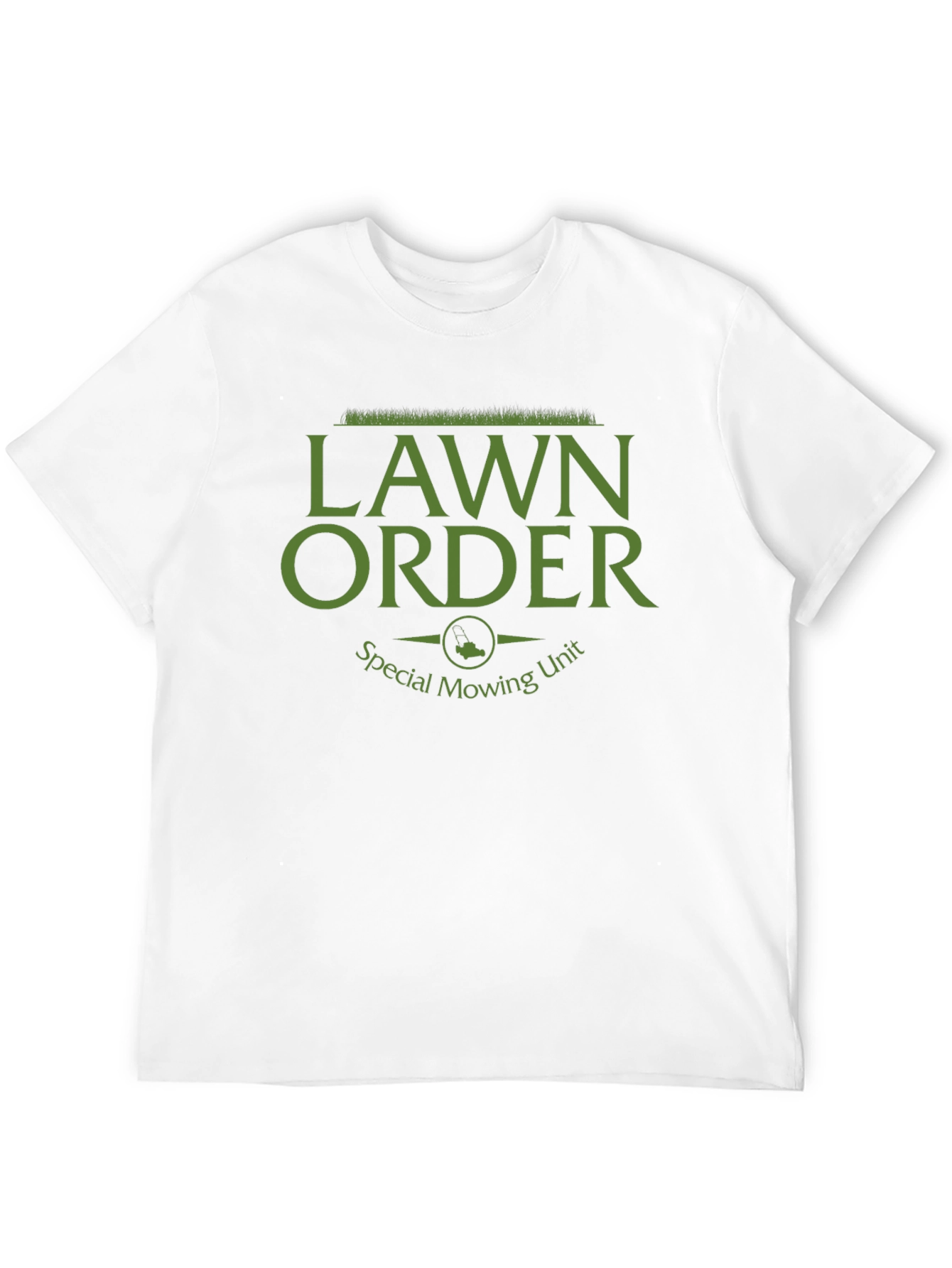 Lawn Order T-Shirt: Special Mowing Unit Tee