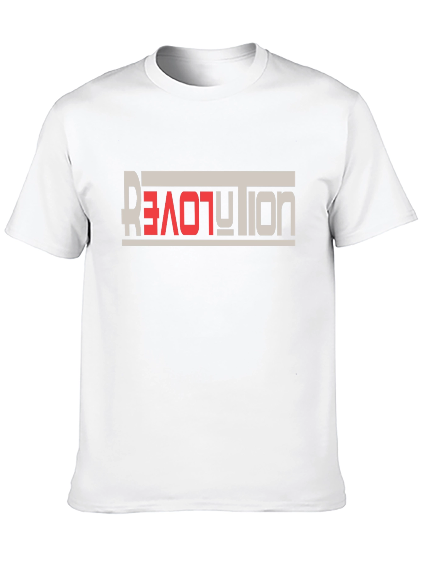 Revolution Love Graphic Tee - Black Casual T-Shirt