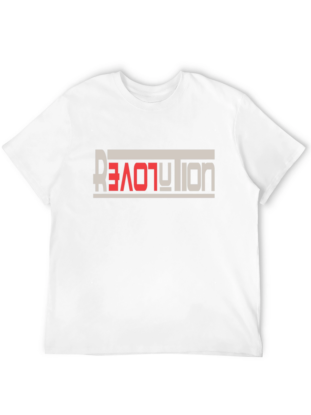 Revolution Love Graphic Tee - Black Casual T-Shirt