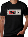 Revolution Love Graphic Tee - Black Casual T-Shirt