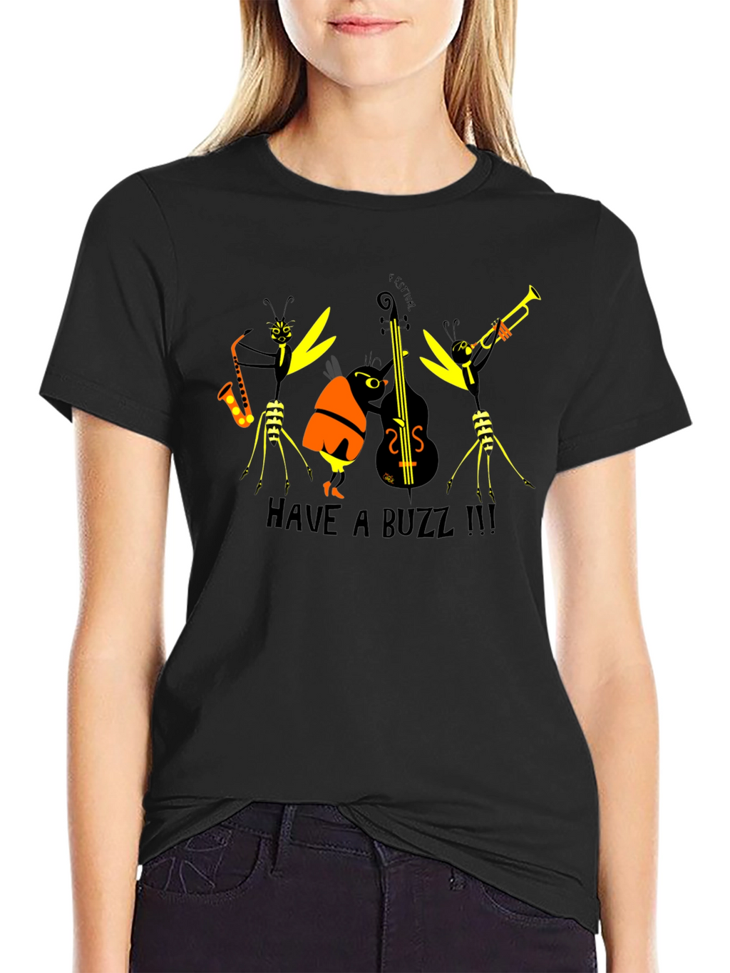 Have a Buzz T-Shirt: Insect Jazz Band Tee