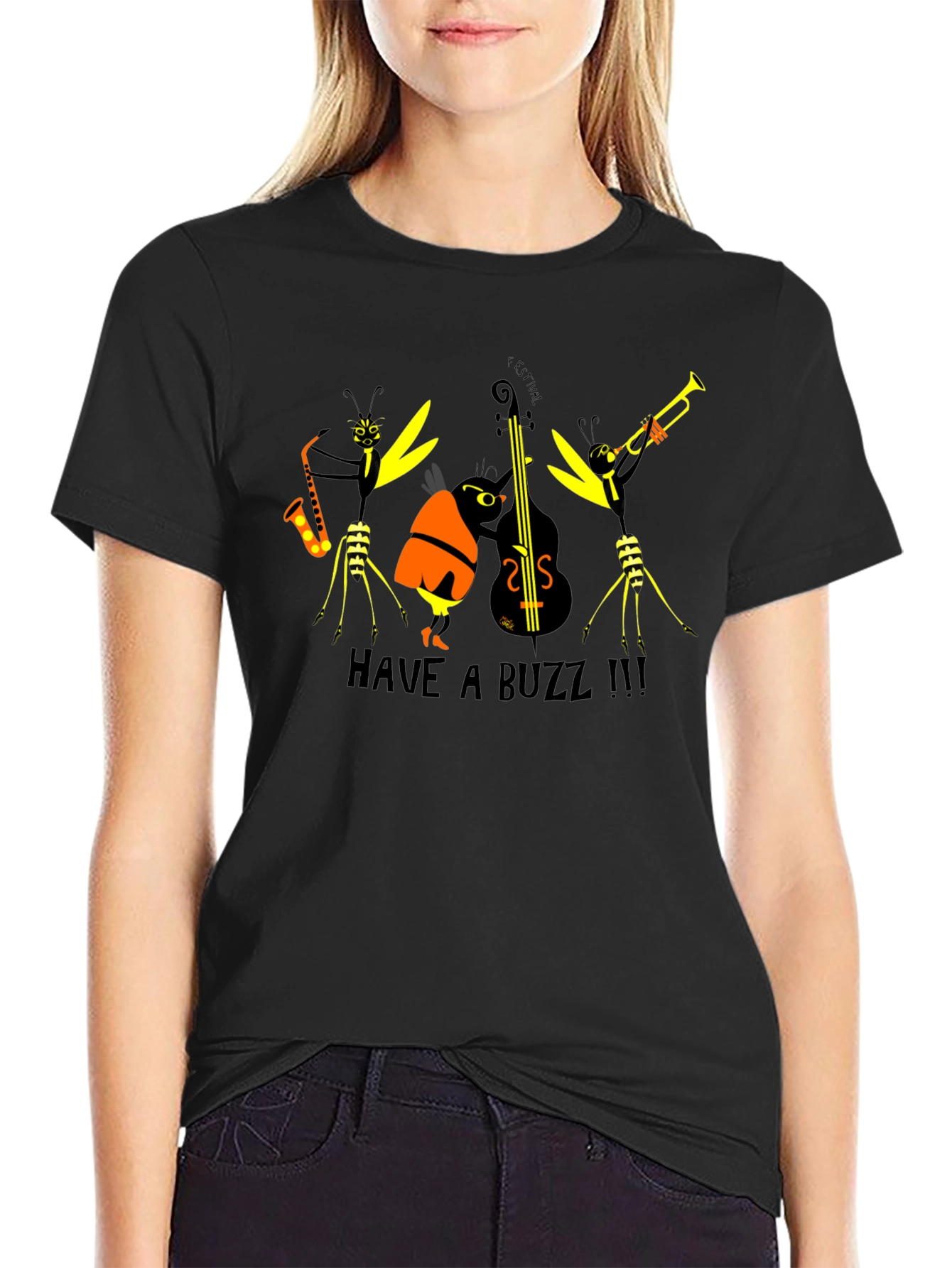 Have a Buzz T-Shirt: Insect Jazz Band Tee