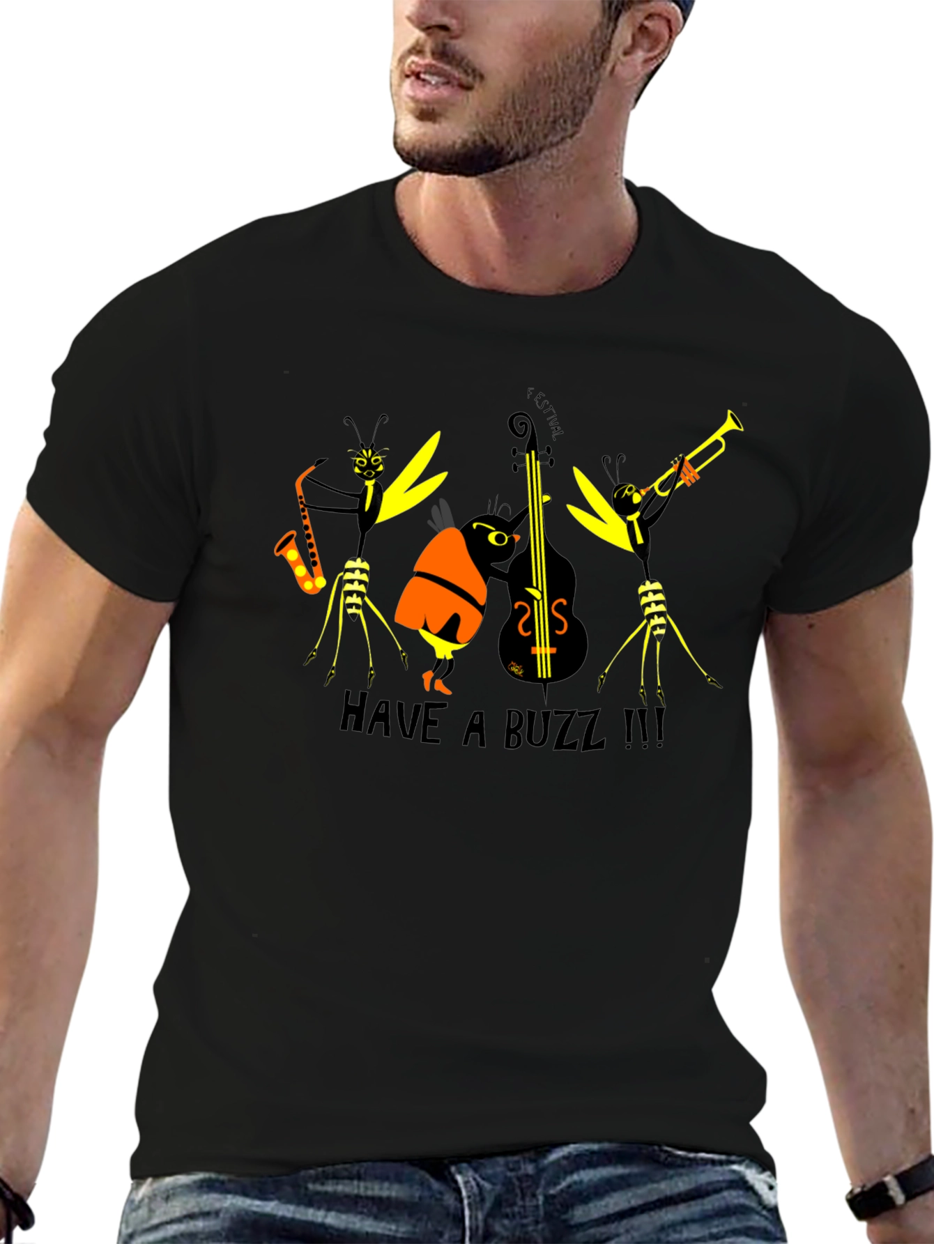 Have a Buzz T-Shirt: Insect Jazz Band Tee