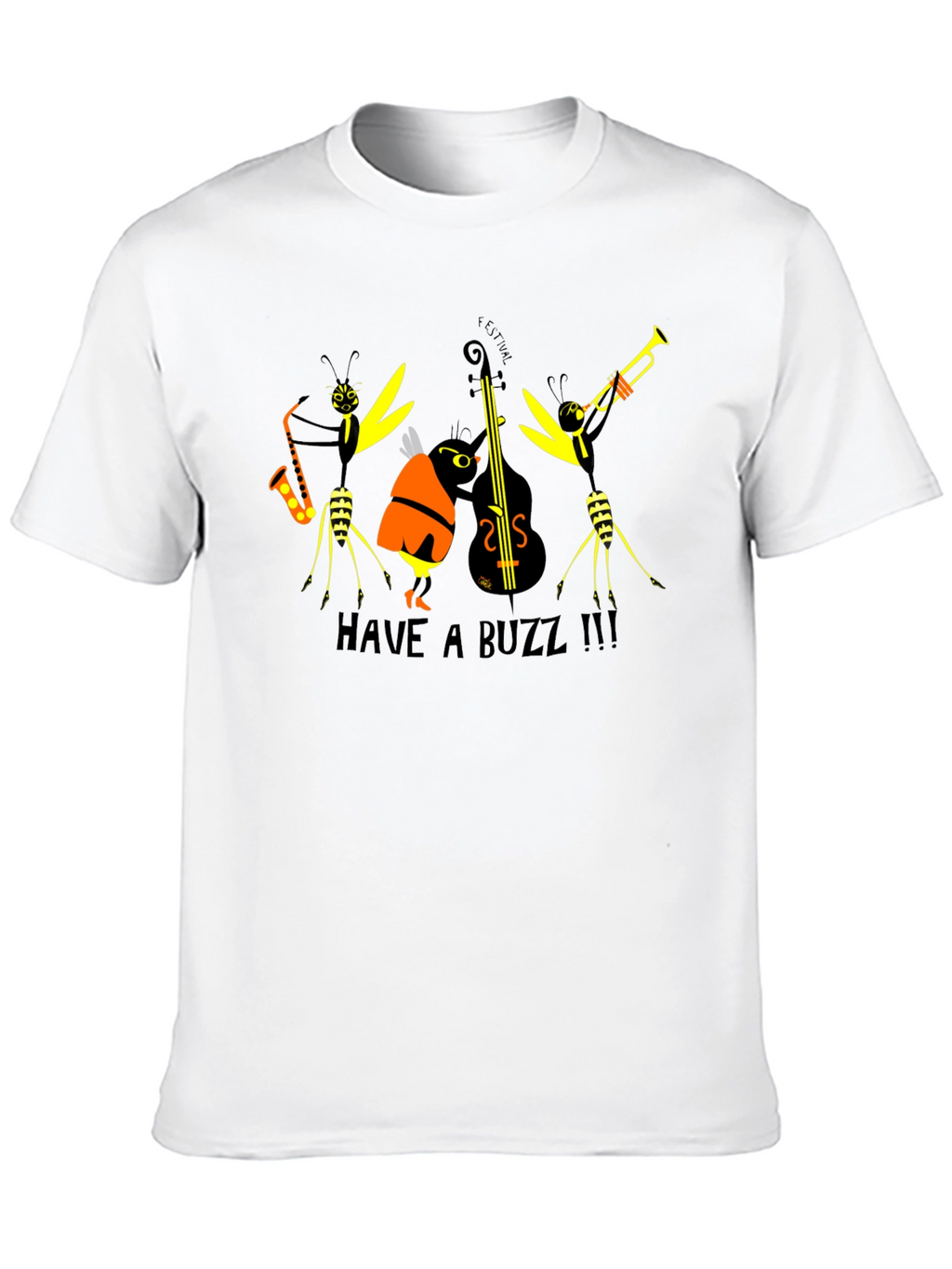 Have a Buzz T-Shirt: Insect Jazz Band Tee