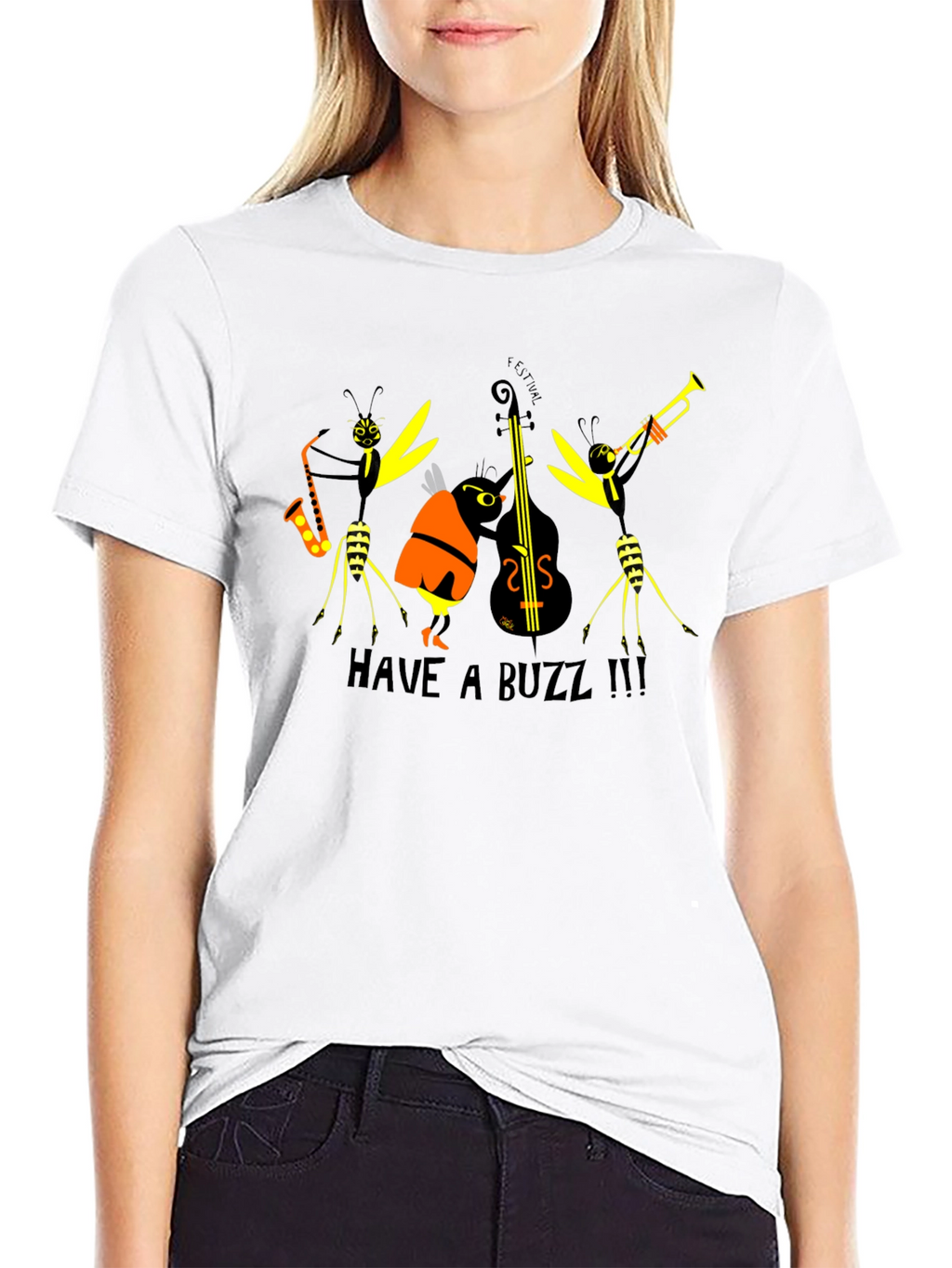 Have a Buzz T-Shirt: Insect Jazz Band Tee