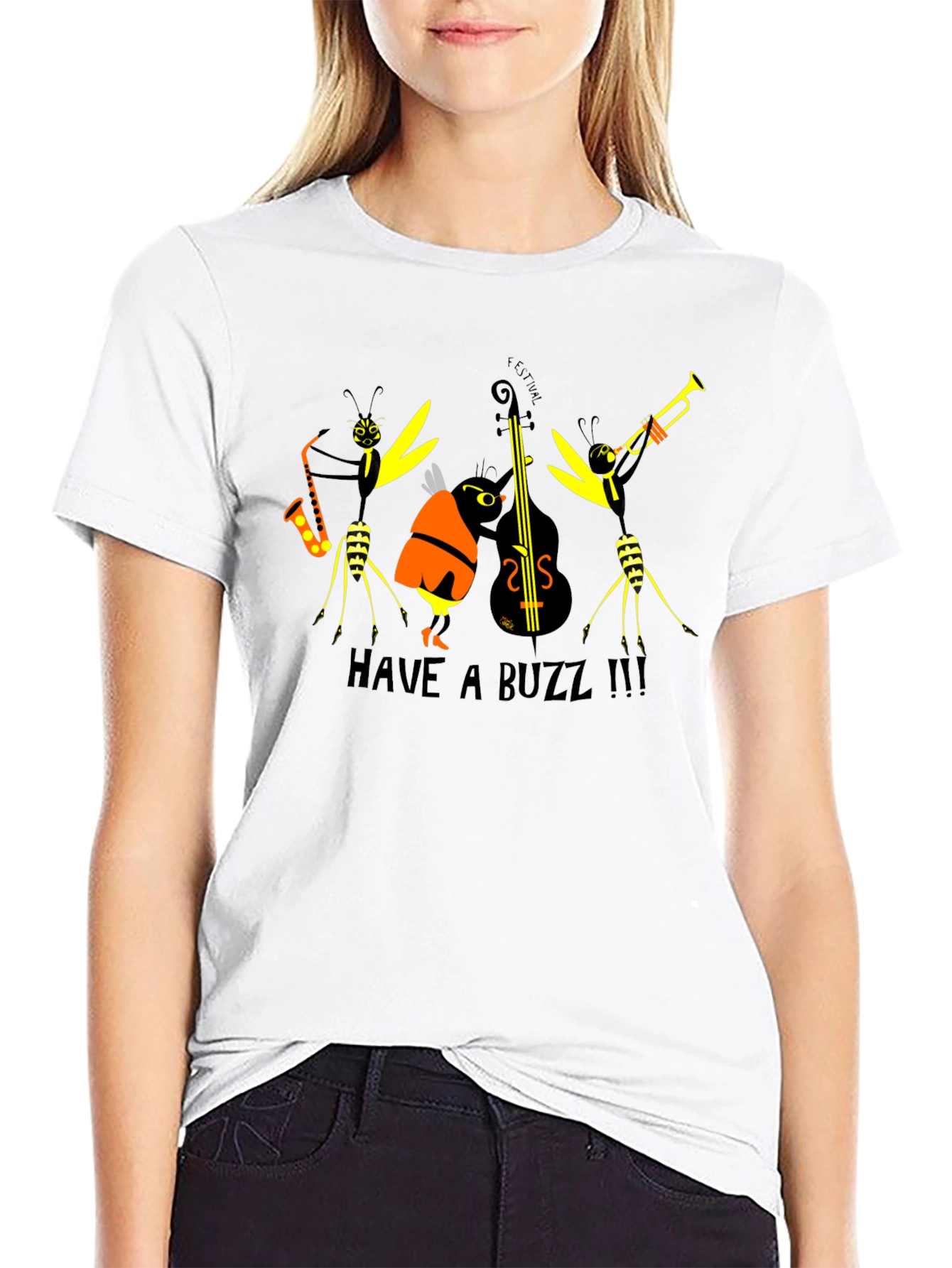 Have a Buzz T-Shirt: Insect Jazz Band Tee