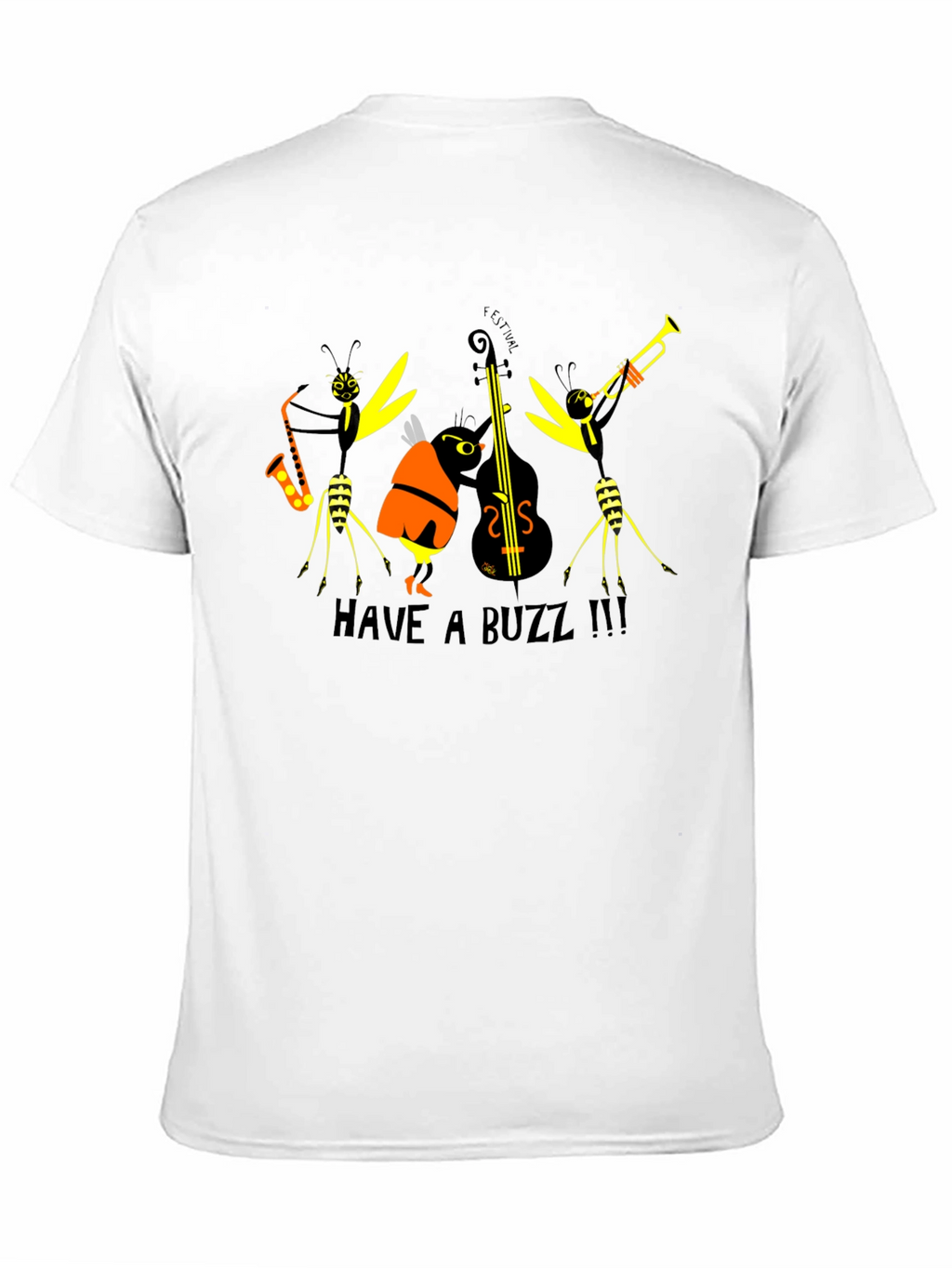 Have a Buzz T-Shirt: Insect Jazz Band Tee