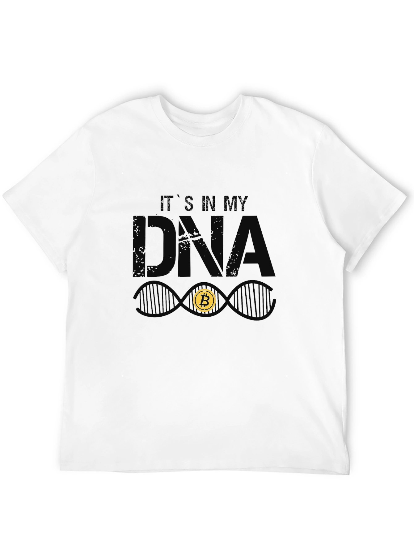 Bitcoin DNA T-Shirt Crypto Lover Tee
