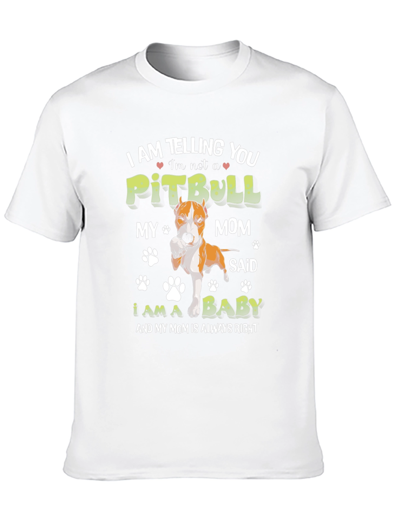 Im Not a Pitbull Baby T-Shirt