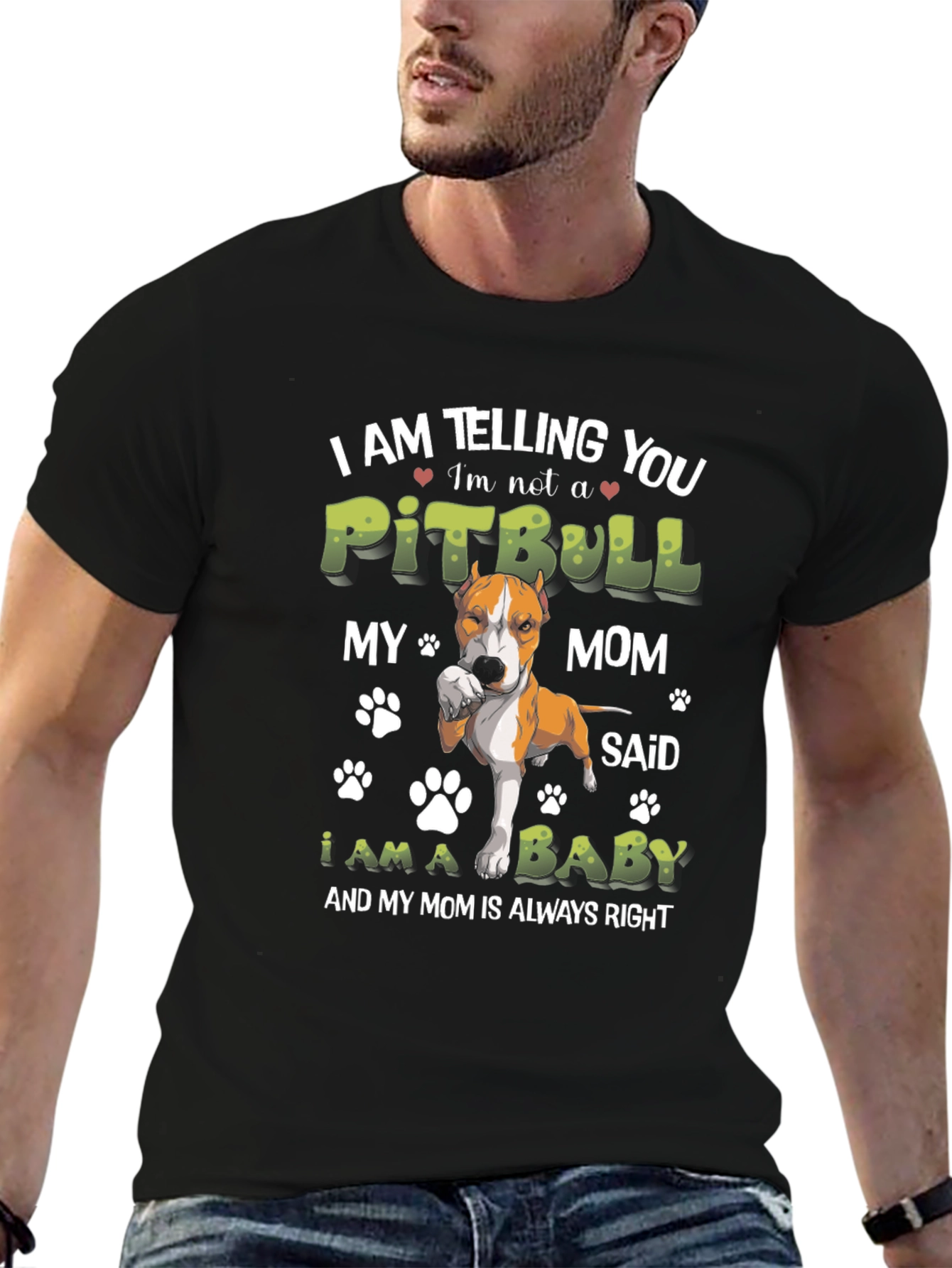 Im Not a Pitbull Baby T-Shirt