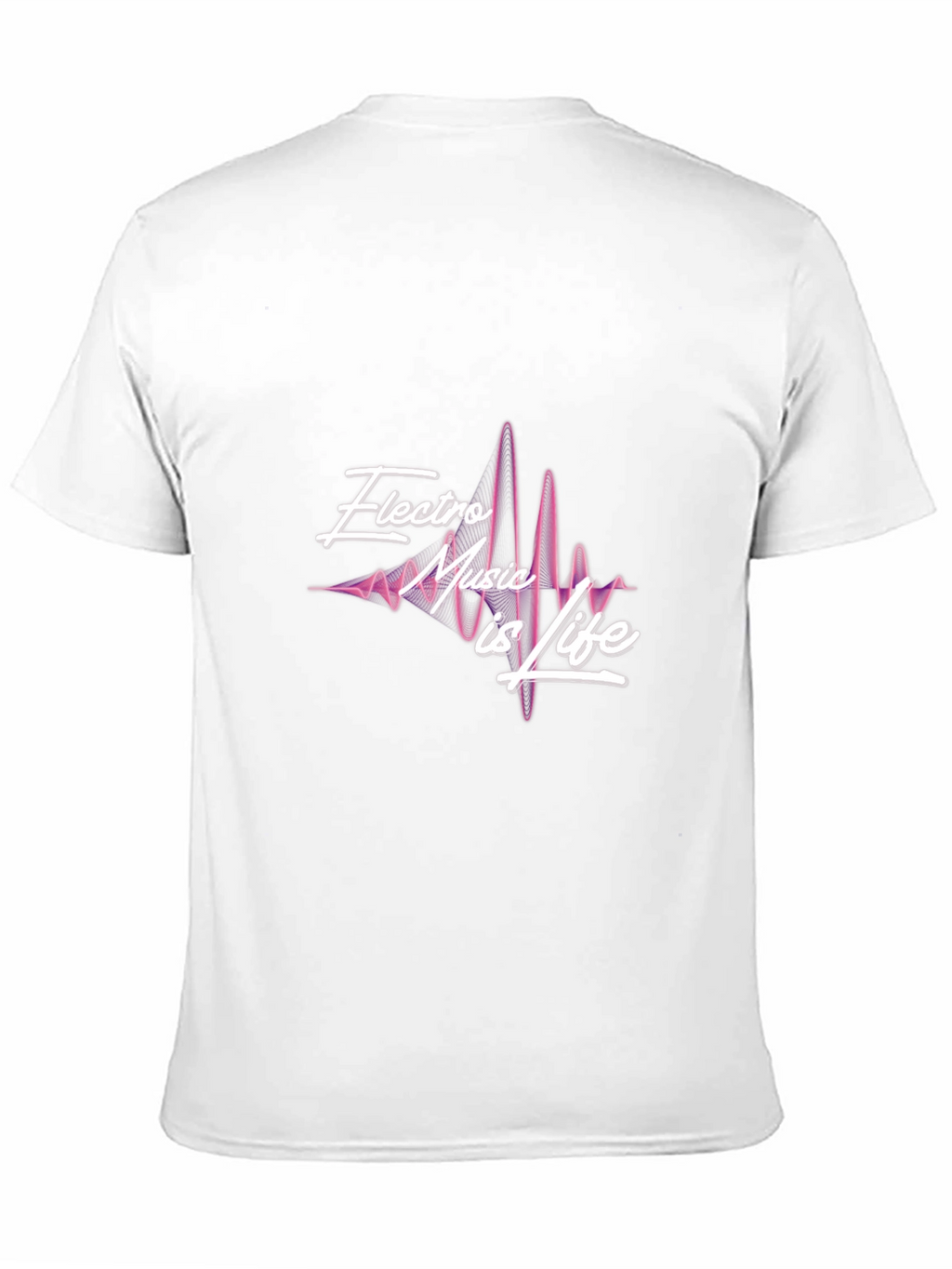 Electro Music is Life Black Graphic Tee